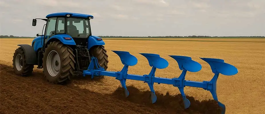 How Hydraulic Reversible Ploughs Reduce Fuel Costs & Boost Soil Health